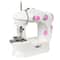 NEX™ Cute Pink Flex-Speed Double-Thread Cordless Easy Sewing Machine with Needle Protector